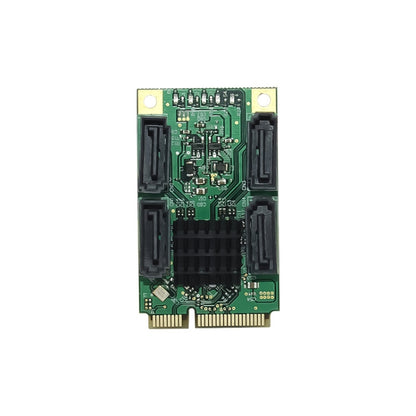 ST549 MINI PCI-E to 4 Ports SATA3.0 Expansion Card for Desktop - Card Adapter by buy2fix | Online Shopping UK | buy2fix