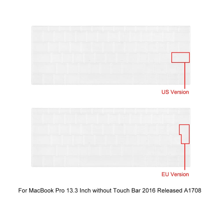 For MacBook Pro 13.3 A1708 ENKAY Hat-Prince 3 in 1 Spaceman Pattern Laotop Protective Crystal Case with TPU Keyboard Film / Anti-dust Plugs, Version:US(Spaceman No.2) - MacBook Pro Cases by ENKAY | Online Shopping UK | buy2fix