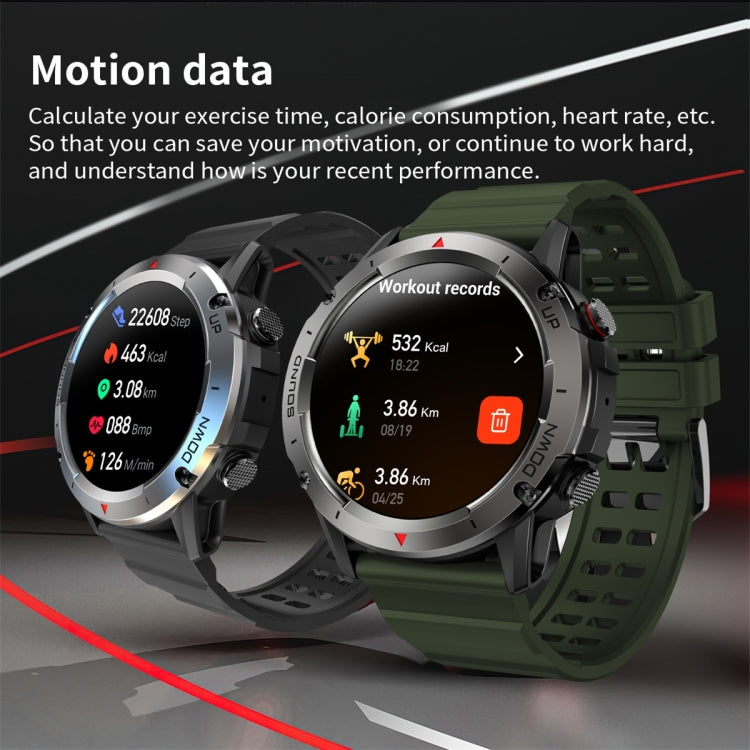 NX9 1.39 inch Color Screen Smart Watch,Support Heart Rate Monitoring/Blood Pressure Monitoring(Green) - Smart Wear by buy2fix | Online Shopping UK | buy2fix