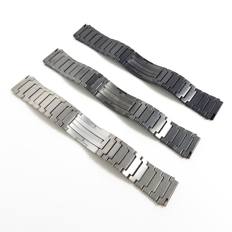 For Honor Watch GS Pro One Bead Titanium Alloy Watch Band(Black) - Watch Bands by buy2fix | Online Shopping UK | buy2fix