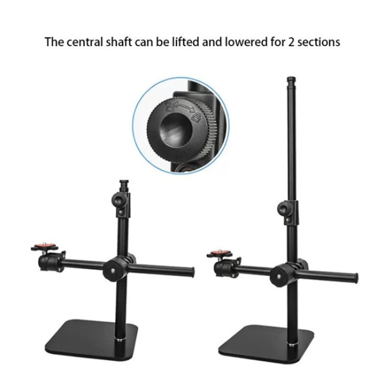 YUNTENG VCT-808 Table Phone Clip Holder Microphone DSLR Camera Desktop Mount Stand -  by YUNTENG | Online Shopping UK | buy2fix