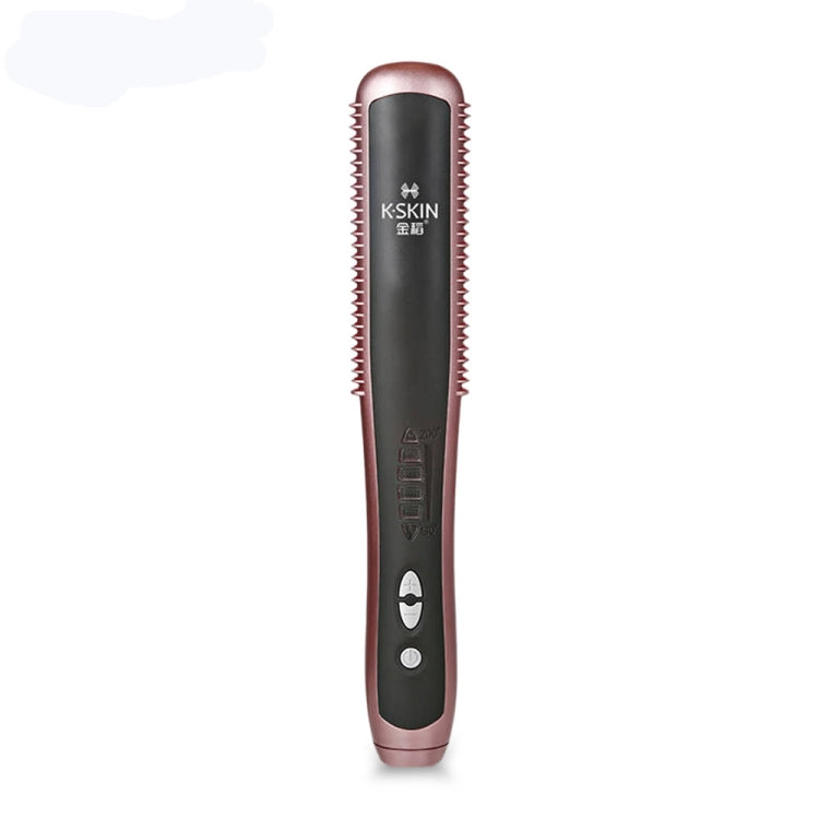 K-SKIN KD388A Electric Ceramic Hair Straightener Combs PTC Heating Hair Care Styling Comb Auto Massager Straightening Lrons - Hair Curler by K-SKIN | Online Shopping UK | buy2fix