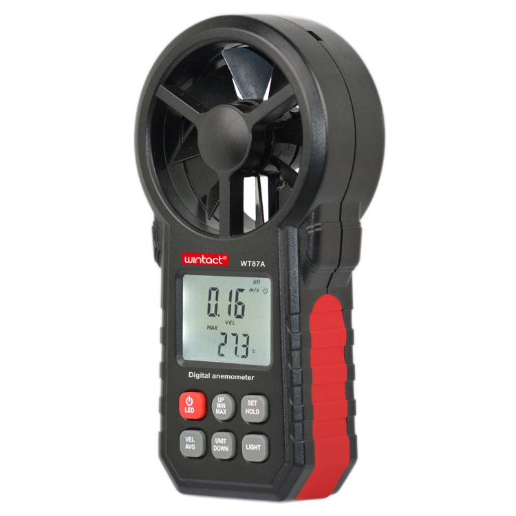 WINTACT WT87A Portable Anemometer Thermometer Wind Speed Gauge Meter - Tachometers & Anemometer by Wintact | Online Shopping UK | buy2fix