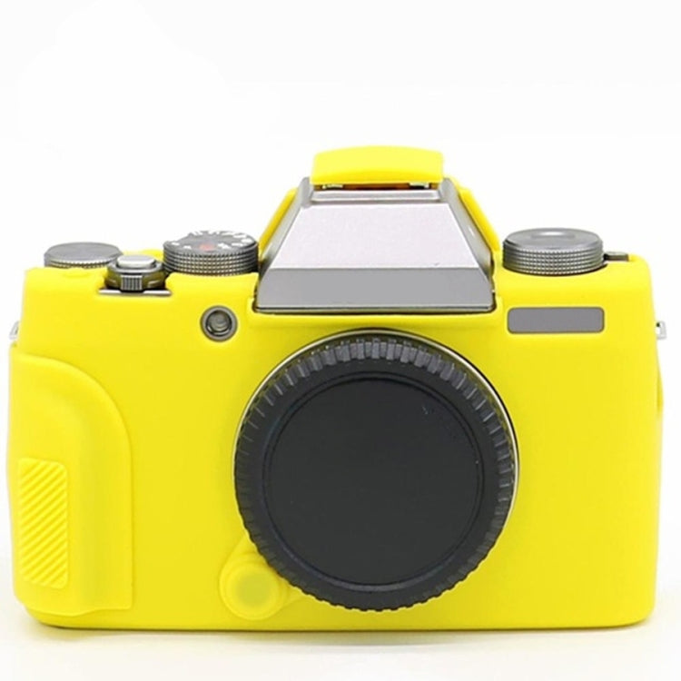 Richwell Soft Silicone TPU Skin Body Rubber Camera Case Bag Full Cover for Fujifilm Fuji X-T100 Digital Camera(Yellow) - Camera Accessories by Richwell | Online Shopping UK | buy2fix