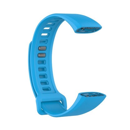 For Huawei Band 2 Pro / Band 2 / ERS-B19 / ERS-B29 Sports Bracelet Silicone Watch Band(Blue) - Smart Wear by buy2fix | Online Shopping UK | buy2fix