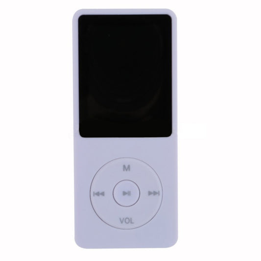 Fashion Portable LCD Screen FM Radio Video Games Movie MP3 MP4 Player Mini Walkman, Memory Capacity:4GB(White) - Consumer Electronics by buy2fix | Online Shopping UK | buy2fix