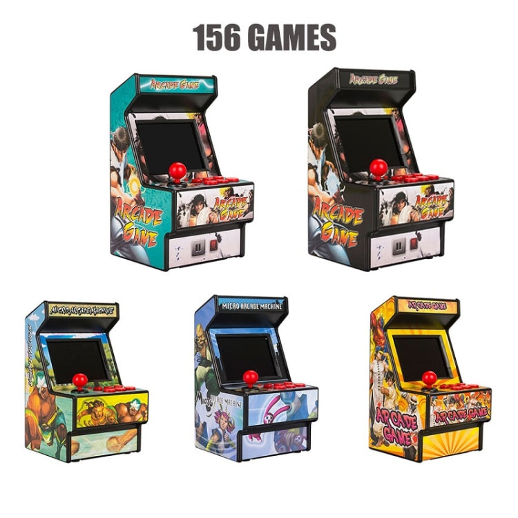 Retro Mini Arcade Handheld Game Console 16-bit Built-in 156 Games (Arcade 1 #) - Pocket Console by buy2fix | Online Shopping UK | buy2fix