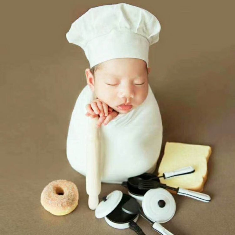 Doughnut 1  Newborn Babies Photography Clothing Chef Theme Set - Camera Accessories by buy2fix | Online Shopping UK | buy2fix