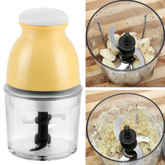 Portable Mixing Cup Electric Soy Milk Juicer Multi-function Cooking Machine Home Meat Grinder(Beige) - Home & Garden by buy2fix | Online Shopping UK | buy2fix