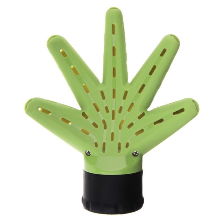 Palm-shaped Hair Dryer Special Cover Shape Drying Shaping Tool(Green) - Home & Garden by buy2fix | Online Shopping UK | buy2fix