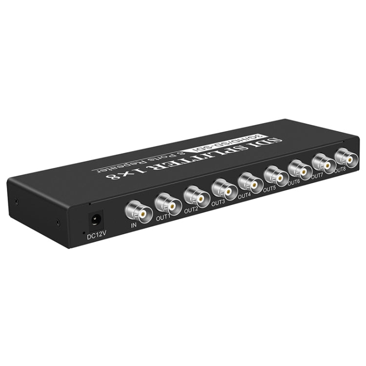 1 In 8 Out SD-SDI / HD-SDI / 3G-SDI Distribution Amplifier Video SDI Splitter(US Plug) -  by buy2fix | Online Shopping UK | buy2fix