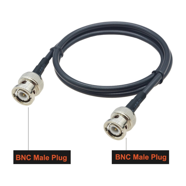 BNC Male To BNC Male RG58 Coaxial Adapter Cable, Cable Length:10m - Connectors by buy2fix | Online Shopping UK | buy2fix