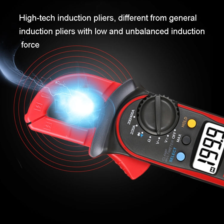UNI-T UT202+ Digital Clamp Multimeter AC/DC Voltage Detector - Consumer Electronics by UNI-T | Online Shopping UK | buy2fix