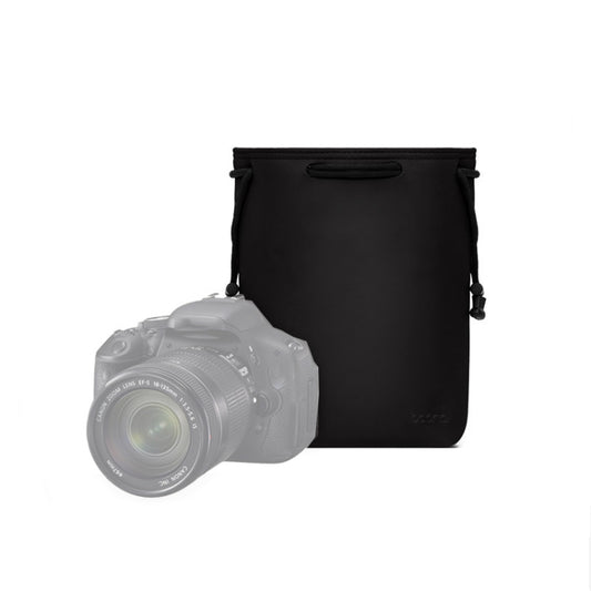 Baona Camera Bag Lens Drawstring Pouch, Size: Medium(Black) - Camera Accessories by Baona | Online Shopping UK | buy2fix