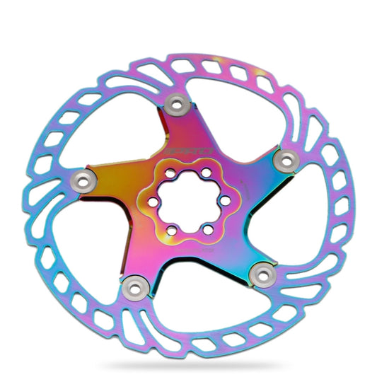 IIIPRO Floating Disc Road Mountain Bike Six Nail Disc Brake Disc, Size:203mm(Colorful) - Outdoor & Sports by IIIPRO | Online Shopping UK | buy2fix