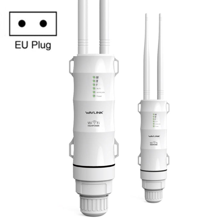 WAVLINK AC600 AP 2.4G/5G Dual Frequency Outdoor High Power Repeater, Plug Type:EU Plug - Wireless Routers by buy2fix | Online Shopping UK | buy2fix