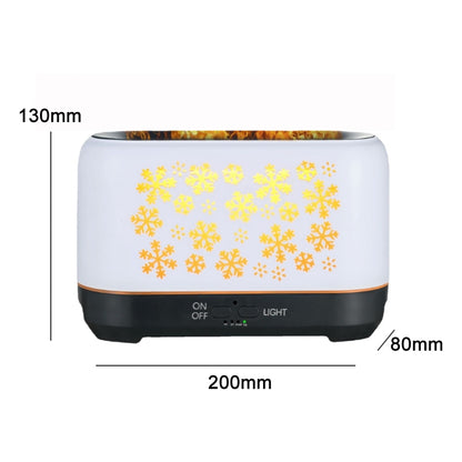 Desktop 3D Simulation Flame Incense Smoked Machine Humidifier, Colour:White(UK Plug) - Home & Garden by buy2fix | Online Shopping UK | buy2fix