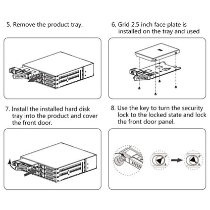 OImaster MR-6601 Six-Bay Optical Drive Hard Disk Box - Optical Drives Cases by OImaster | Online Shopping UK | buy2fix