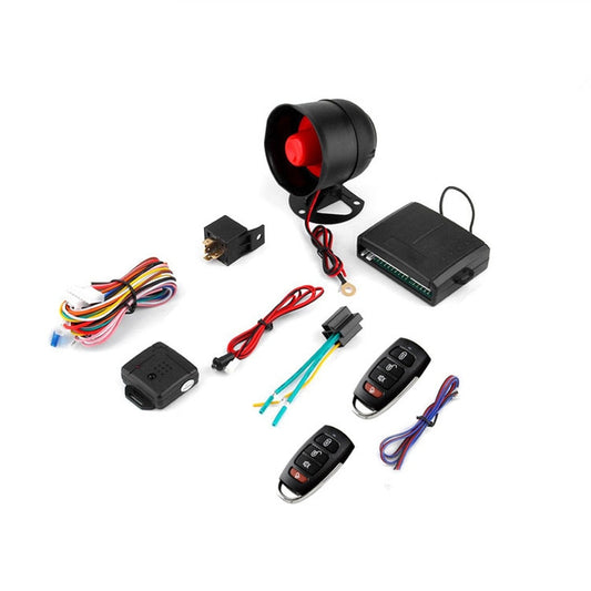 2 Set One-Way Car Anti-Theft Alarm 12V Safety Modification Supplies - Security Alarm System by buy2fix | Online Shopping UK | buy2fix