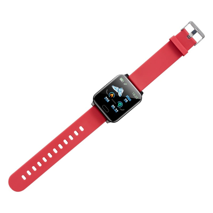 Y12 1.1 inch Screen Smart Bracelet, IP67 Waterproof, Support NFC/ Bluetooth Call/ Sleep Monitoring/ Heart Rate Monitoring/ Blood Pressure Monitoring(Red) - Smart Wear by buy2fix | Online Shopping UK | buy2fix