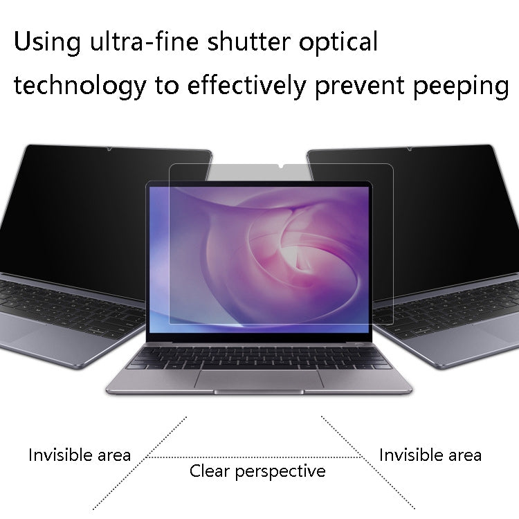 Laptop Anti-Peep Film Anti-Peeping Matte Reflective Screen Protective Film For Huawei MateBook X Pro 13.9 (No Glue) - Computer & Networking by buy2fix | Online Shopping UK | buy2fix