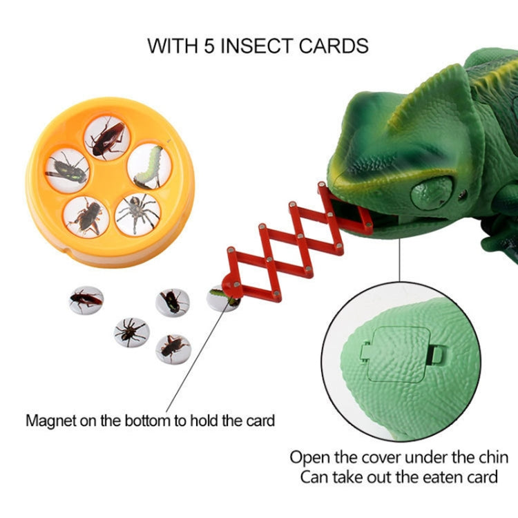 8888 Children Electric Infrared Remote Control Crawling Chameleon Colorful Breathing Light Tricky Toy - Electronic Pets by buy2fix | Online Shopping UK | buy2fix