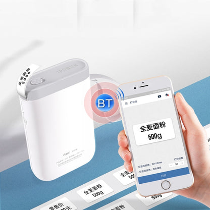 NIIMBOT D11 Thermal Label Printer Bluetooth Handheld Portable Sticker Mobile Phone Printer, Model: D11+10 Rolls Color Labels - Printer by buy2fix | Online Shopping UK | buy2fix