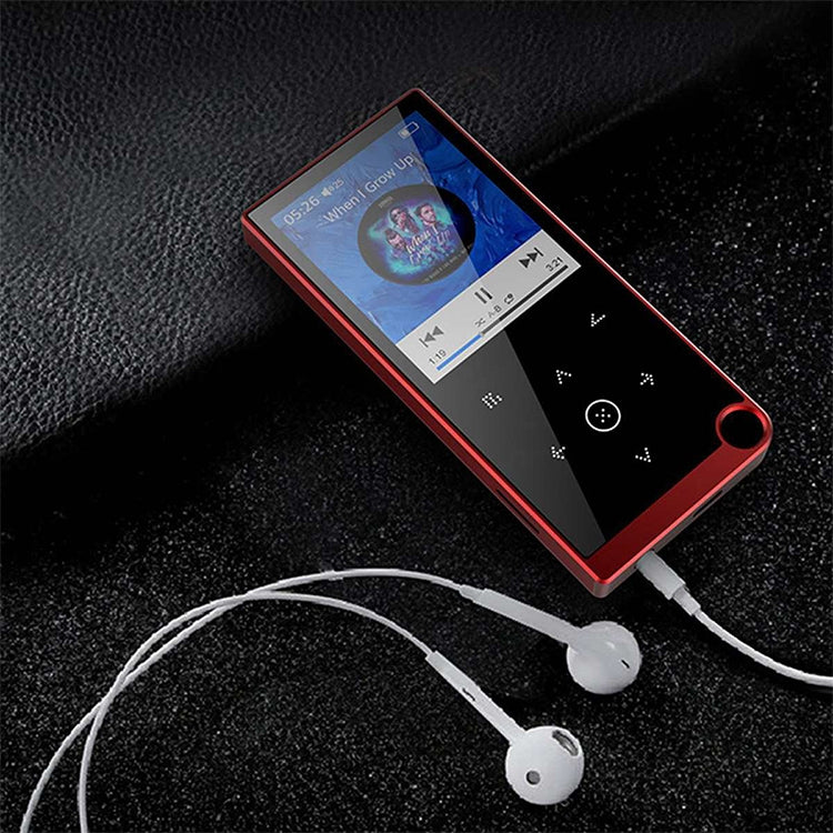 E05 2.4 inch Touch-Button MP4 / MP3 Lossless Music Player, Support E-Book / Alarm Clock / Timer Shutdown, Memory Capacity: 4GB without Bluetooth(Red) - Consumer Electronics by buy2fix | Online Shopping UK | buy2fix