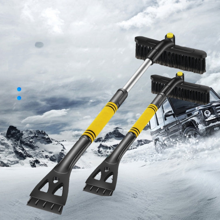 Car Snow Shovel Car Three-In-One Stretch Car Snow Brush Defrosting Scraping Snowboard( 5747 Blue) - Ice Scraper by buy2fix | Online Shopping UK | buy2fix
