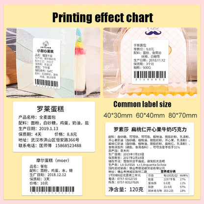 NIIMBOT B21 Small Production Date Marking Machine Baking Cake Bakery Price Labeling Machine, Specification: Standard + 10 Rolls Labels - Consumer Electronics by NIIMBOT | Online Shopping UK | buy2fix