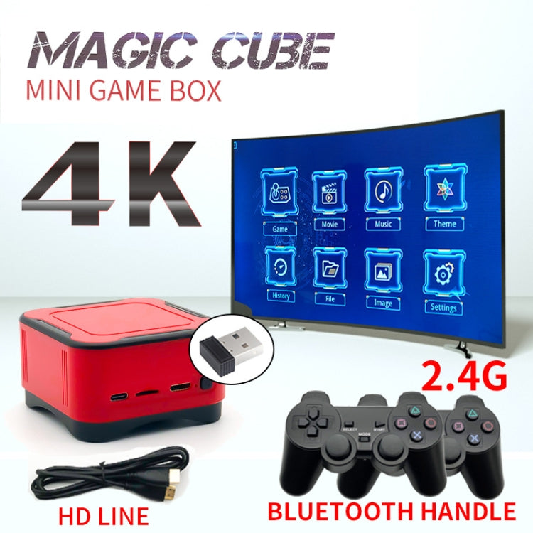 M12 Mini Cube Arcade Game Console HD TV Game Player Support TF Card with 2.4G Controllers 128G - Pocket Console by buy2fix | Online Shopping UK | buy2fix