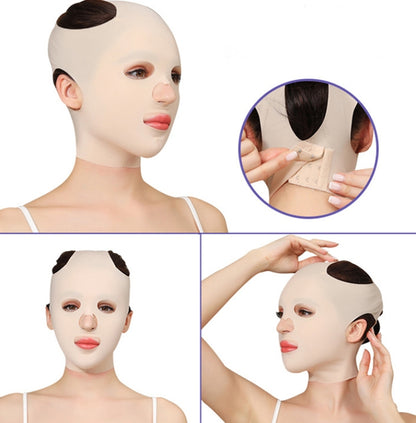 074 Skin Tone  Enhanced Version For Men And Women Face-Lifting Bandage V Face  Double Chin Shaping Face Mask - Beauty Instrument by buy2fix | Online Shopping UK | buy2fix