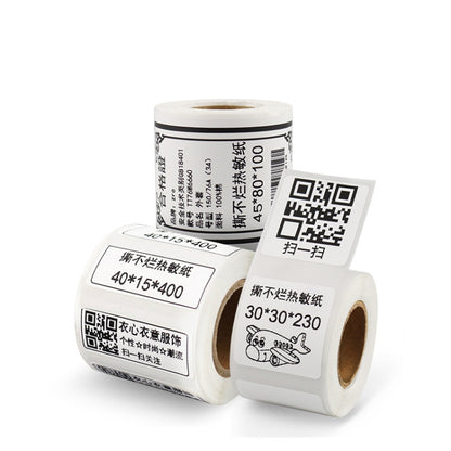 Thermal Label Paper Self-Adhesive Paper Fixed Asset Food Clothing Tag Price Tag for NIIMBOT B11 / B3S, Size: 40x20mm 320 Sheets - Consumer Electronics by buy2fix | Online Shopping UK | buy2fix