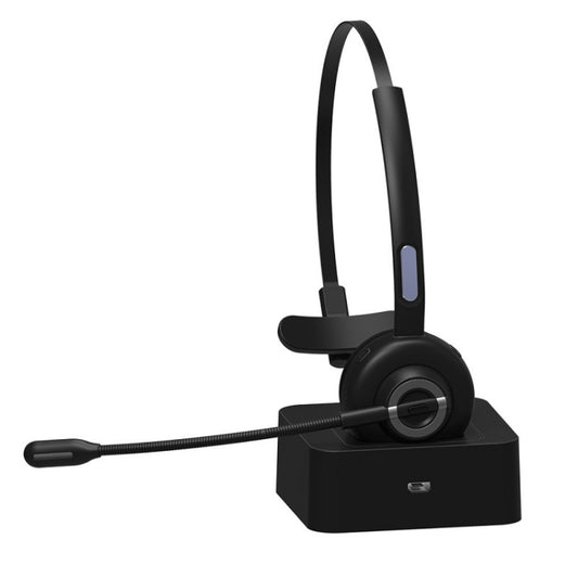 M97 Bluetooth 5.0 Headset Mono Bluetooth Earphone With Charging Base - Headset & Headphone by buy2fix | Online Shopping UK | buy2fix