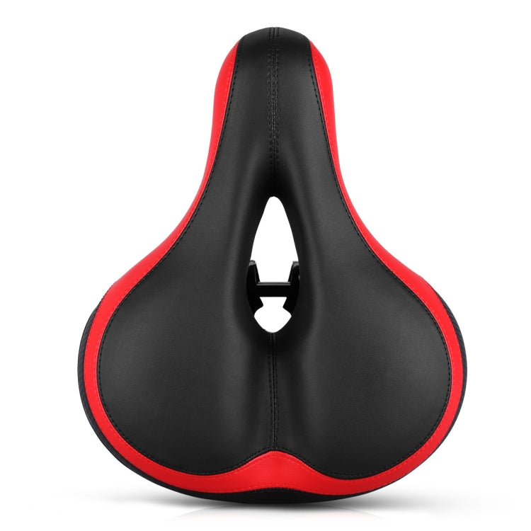 Reflective Seat Bicycle Seat Bicycle Saddle Seat(Black Red) - Outdoor & Sports by buy2fix | Online Shopping UK | buy2fix