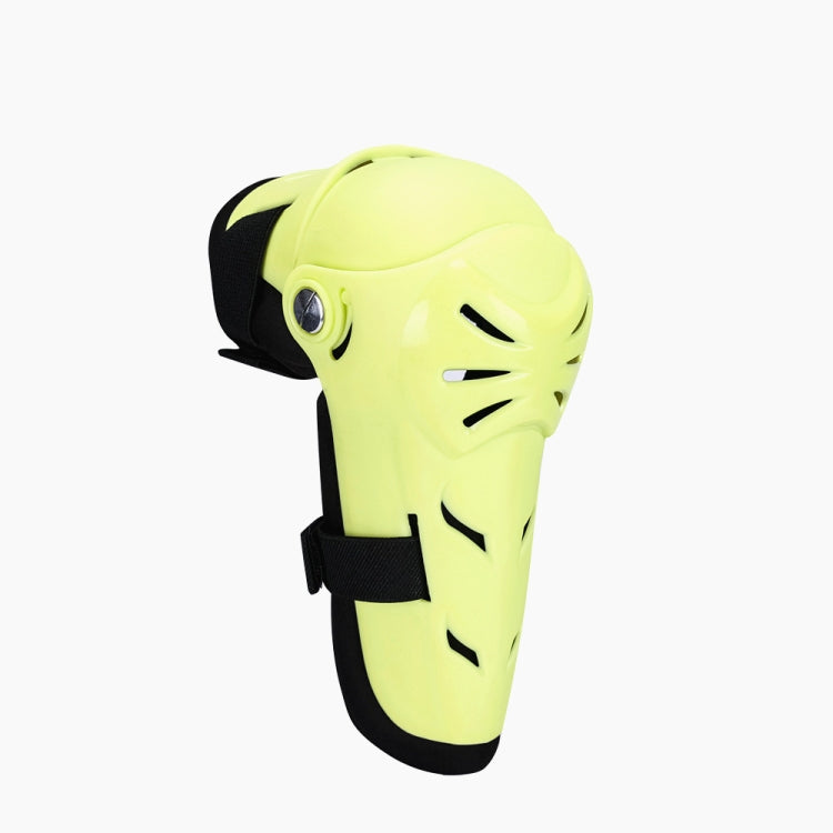 SULAITE Outdoor Sports Protective Gear Motocross Riding Motorsport Elbow Knee Pads, Specification: Free Size(Fluorescent Green) - Protective Gear by SULAITE | Online Shopping UK | buy2fix