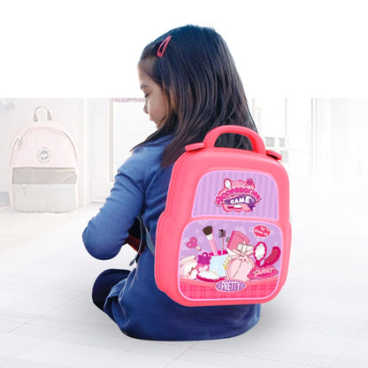 Educational Toys Children Simulation Pretend Play House Toys Kit Backpack(Dressing) - Pretend Play Toys by buy2fix | Online Shopping UK | buy2fix