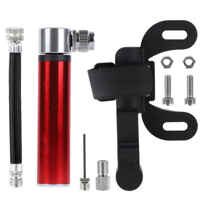 Bicycle Basketball Football Mini Portable High Pressure Inflator(Red) - In Car by buy2fix | Online Shopping UK | buy2fix