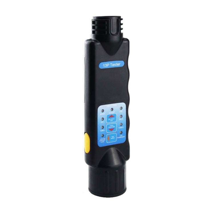 VS1130E-T 12V 13 Core Resistance Tester Trailer Plug Socket Connector Detector EU Plug - In Car by buy2fix | Online Shopping UK | buy2fix