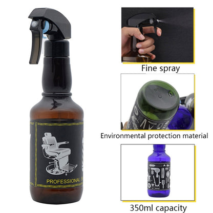 350ML Hairdressing Tools Retro Spray Bottle Color Random Delivery - Hair Trimmer by buy2fix | Online Shopping UK | buy2fix