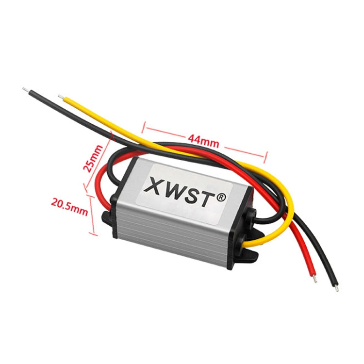 XWST DC 12/24V To 5V Converter Step-Down Vehicle Power Module, Specification: 12V To 5V 6A Small Aluminum Shell -  by buy2fix | Online Shopping UK | buy2fix