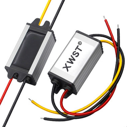 XWST DC 12/24V To 5V Converter Step-Down Vehicle Power Module, Specification: 12/24V To 5V 5A Small Aluminum Shell -  by buy2fix | Online Shopping UK | buy2fix