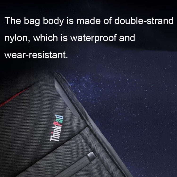 Lenovo ThinkPad Large Capacity Waterproof and Wear-resistant Laptop Backpack - Backpack by Lenovo | Online Shopping UK | buy2fix