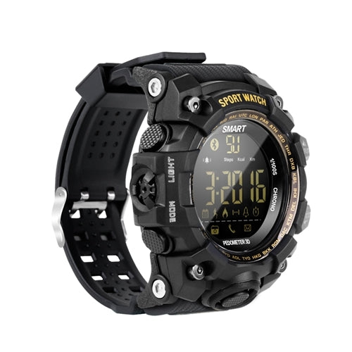 EX16S Sports Smart Watch IP67 Waterproof Outdoor Bluetooth Remote Pedemeter Long Standby - Smart Wear by buy2fix | Online Shopping UK | buy2fix