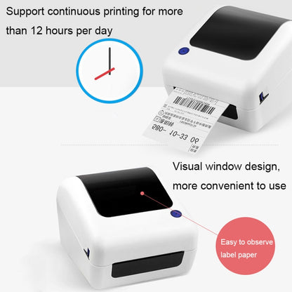 100mm Express Order Printer Thermal Self-adhesive Label Printing Machine, Style:IP486(AU Plug) - Consumer Electronics by buy2fix | Online Shopping UK | buy2fix