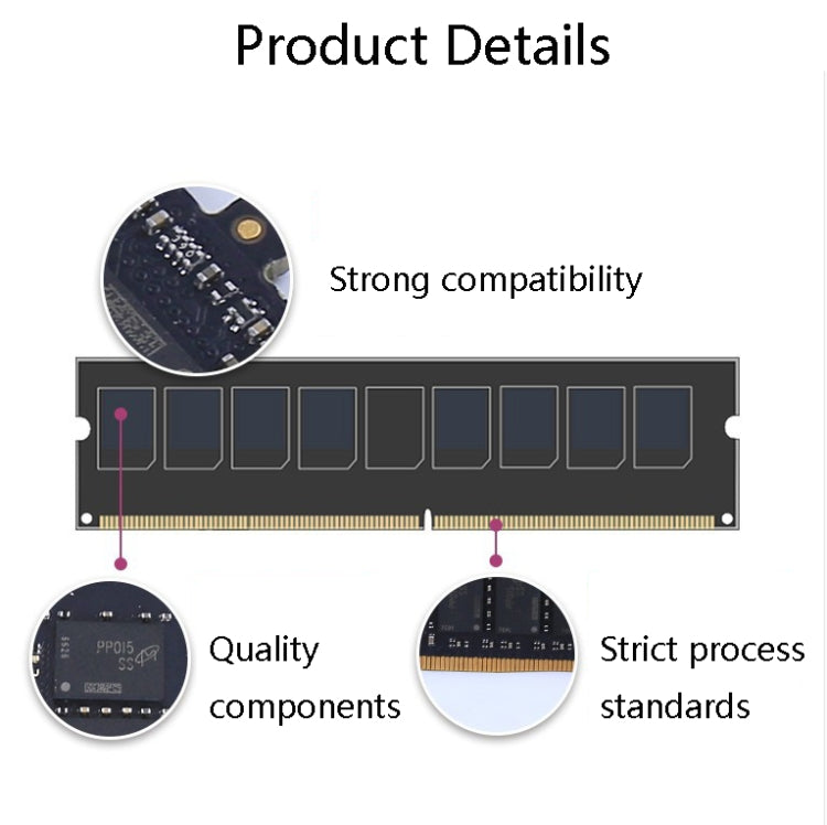 JingHai PC4 DDR4 16G Single Strip Desktop Memory(2666MHz) - RAMs by JingHai | Online Shopping UK | buy2fix