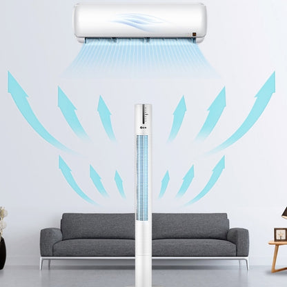 WoMu Household Leafless Fan Tower Floor Fan CN Plug, Size:110cm, Style:Mechanical Models - Consumer Electronics by WoMu | Online Shopping UK | buy2fix