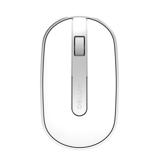 DELUX M326 4 Keys Wireless Silent Mouse Portable Laptop Mouse - Wireless Mice by DELUX | Online Shopping UK | buy2fix