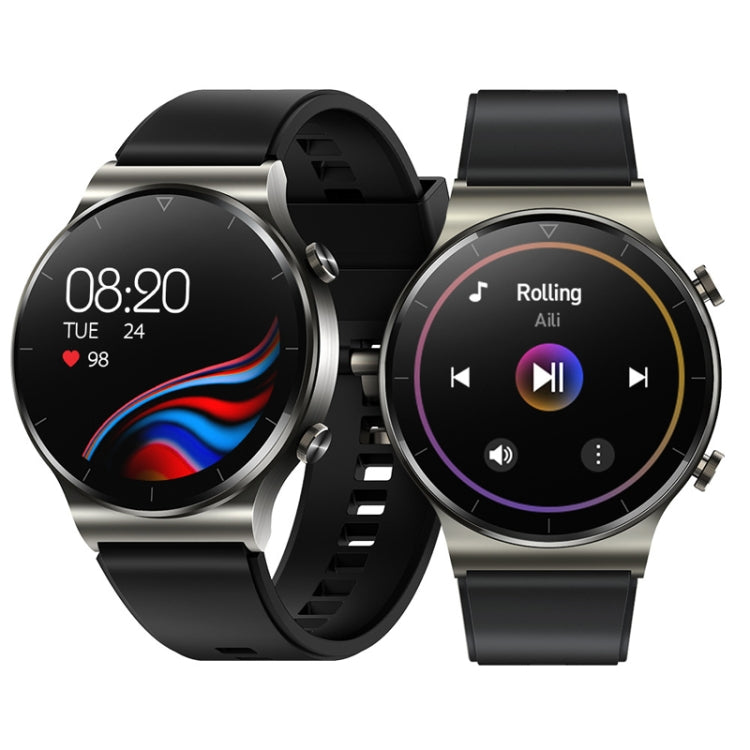 UM91 TWS Bluetooth Headset Smart Watch MP3 Music Sports Business Bluetooth Call Watch(Black) - Smart Wear by buy2fix | Online Shopping UK | buy2fix