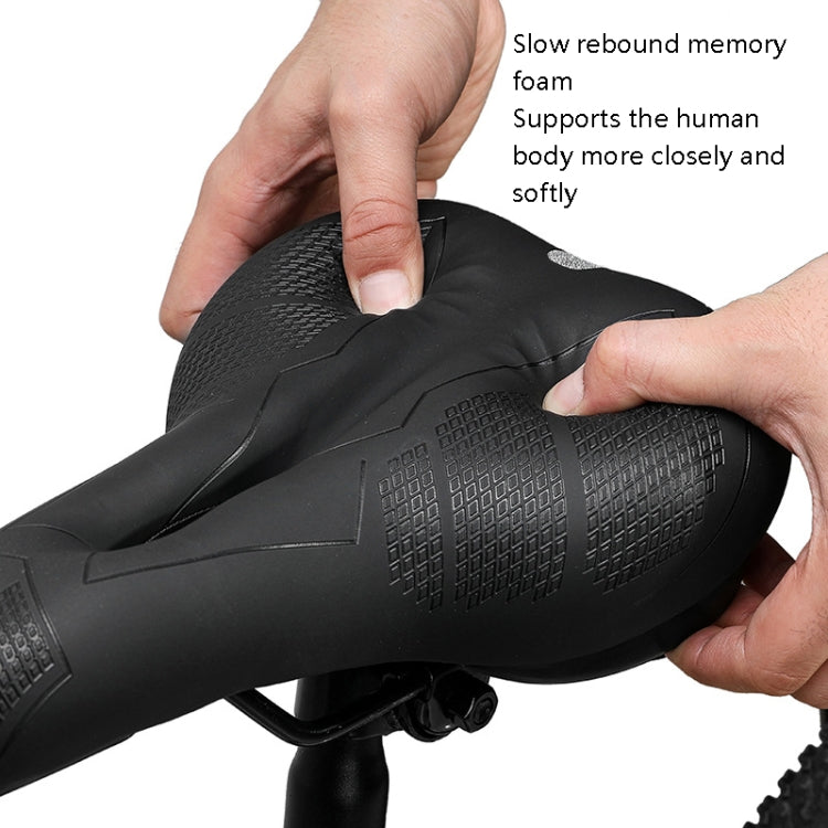 BG-1147 Bicycle Comfortable Cushion Bicycle Cycling Seat Mountain Bike Saddle Large - Outdoor & Sports by buy2fix | Online Shopping UK | buy2fix